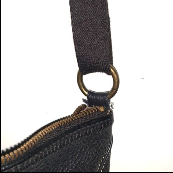 The Sak Black Leather Crossbody Bag - Picture 7 of 11